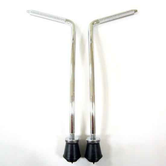 Bass Drum Legs Curved 9,5 mm