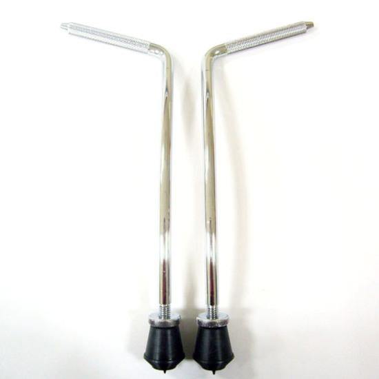 Bass Drum Legs Curved 9,5 mm - Porthan