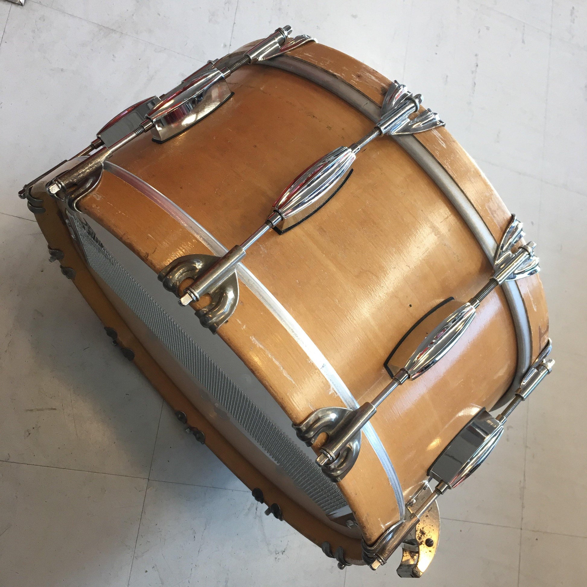 Oliver Ditson 15"x7" Steambent 1-ply Solid Shell Snare Drum - Soundstore Finland