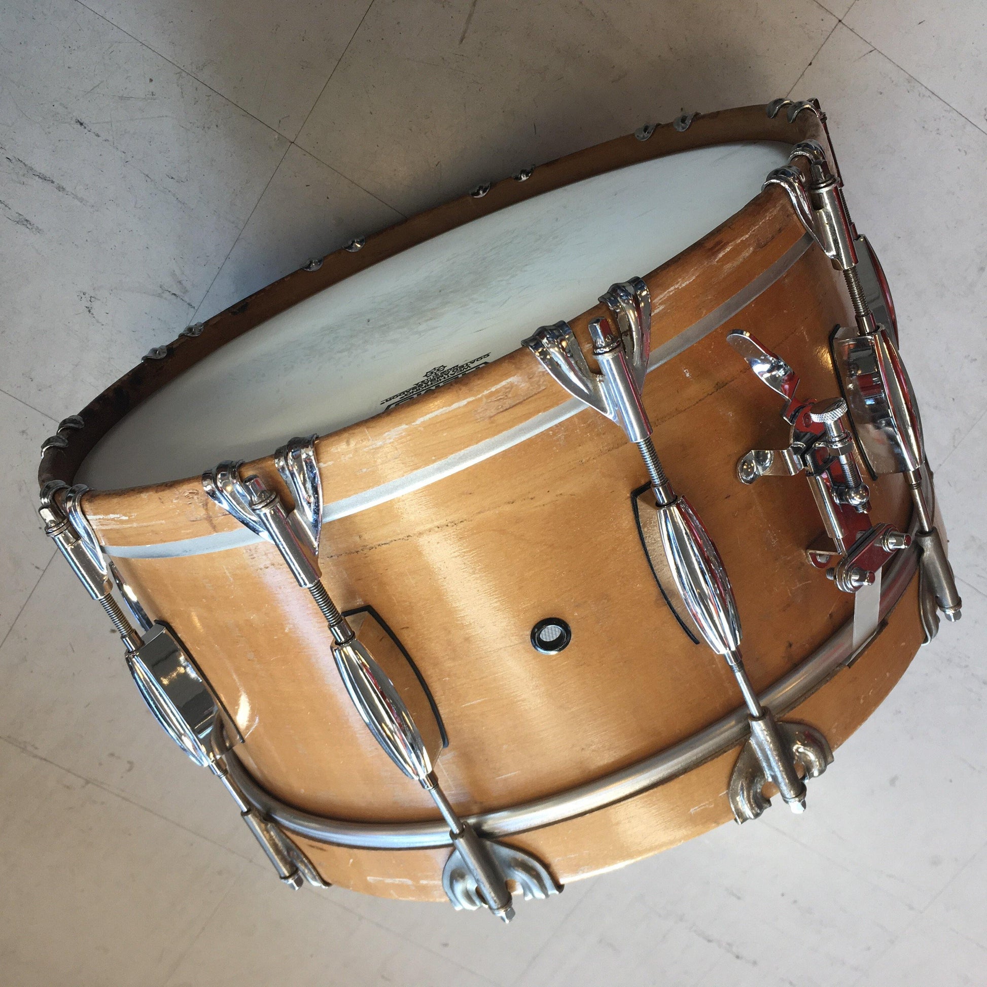 Oliver Ditson 15"x7" Steambent 1-ply Solid Shell Snare Drum - Soundstore Finland